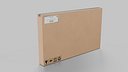 Cardboard Long Deep Box - Rigged and Fully Customizable
