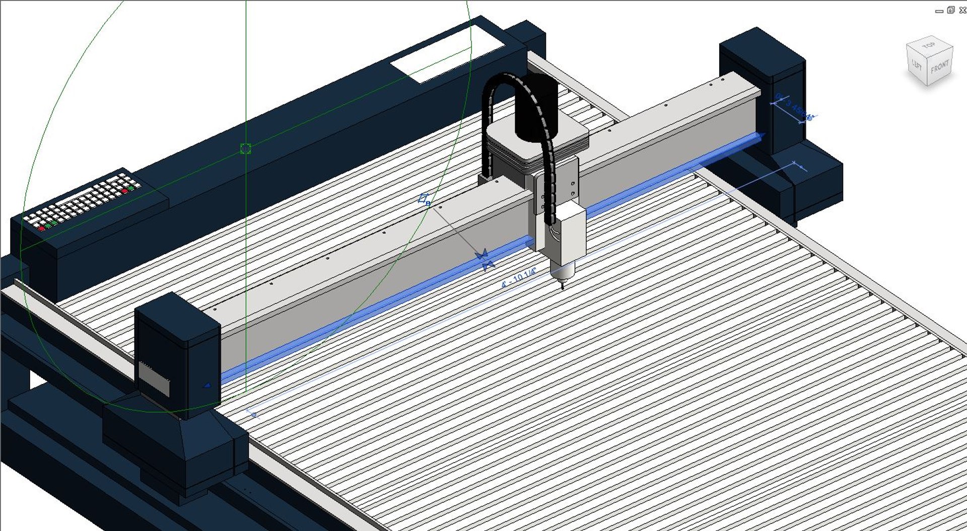 3D Cnc Router Model - TurboSquid 1203556