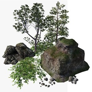 Landscape builder pack 1 3D model