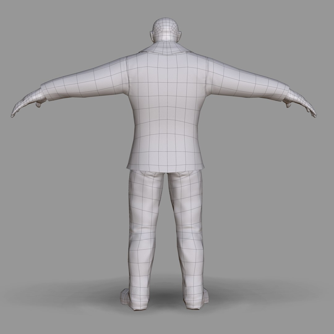 3D Model Bodyguard Guard - TurboSquid 1276235