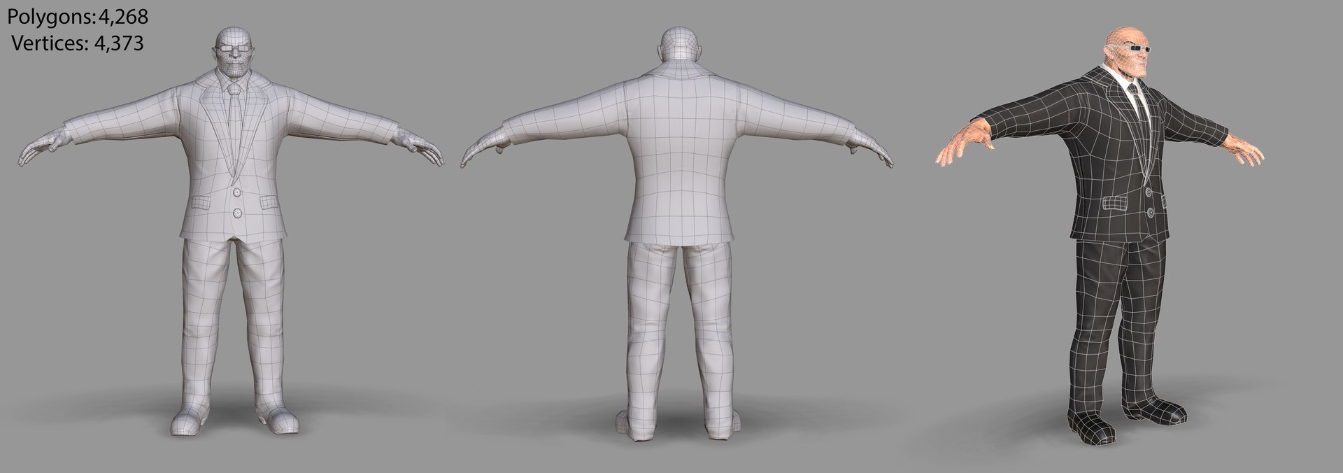 3D Model Bodyguard Guard - TurboSquid 1276235