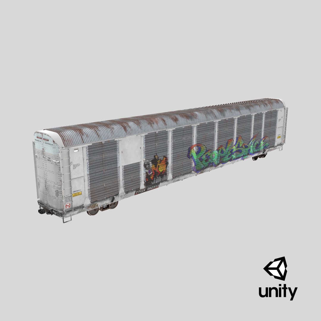 Generic Old Auto Rack Freight Car White model https://p.turbosquid.com/ts-thumb/rD/xUTGcO/YJ/stemcell_unity_render/png/1733298718/1920x1080/fit_q87/47264e8d0043eef317b3f16b8b47b81ed126639b/stemcell_unity_render.jpg