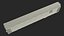 Generic Old Auto Rack Freight Car White