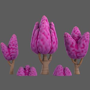 Trees Cartoon V48 model