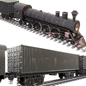 3D Container Train
