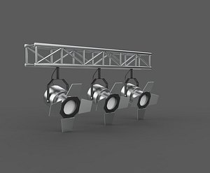 Spotlight 3D model 3D model