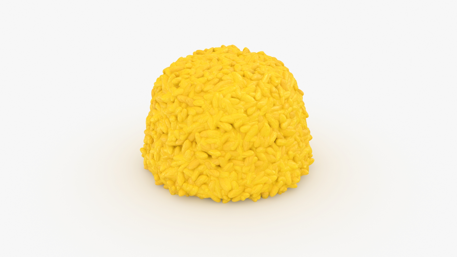 Pile Cooked Yellow Rice 2 3D Model - TurboSquid 2306706