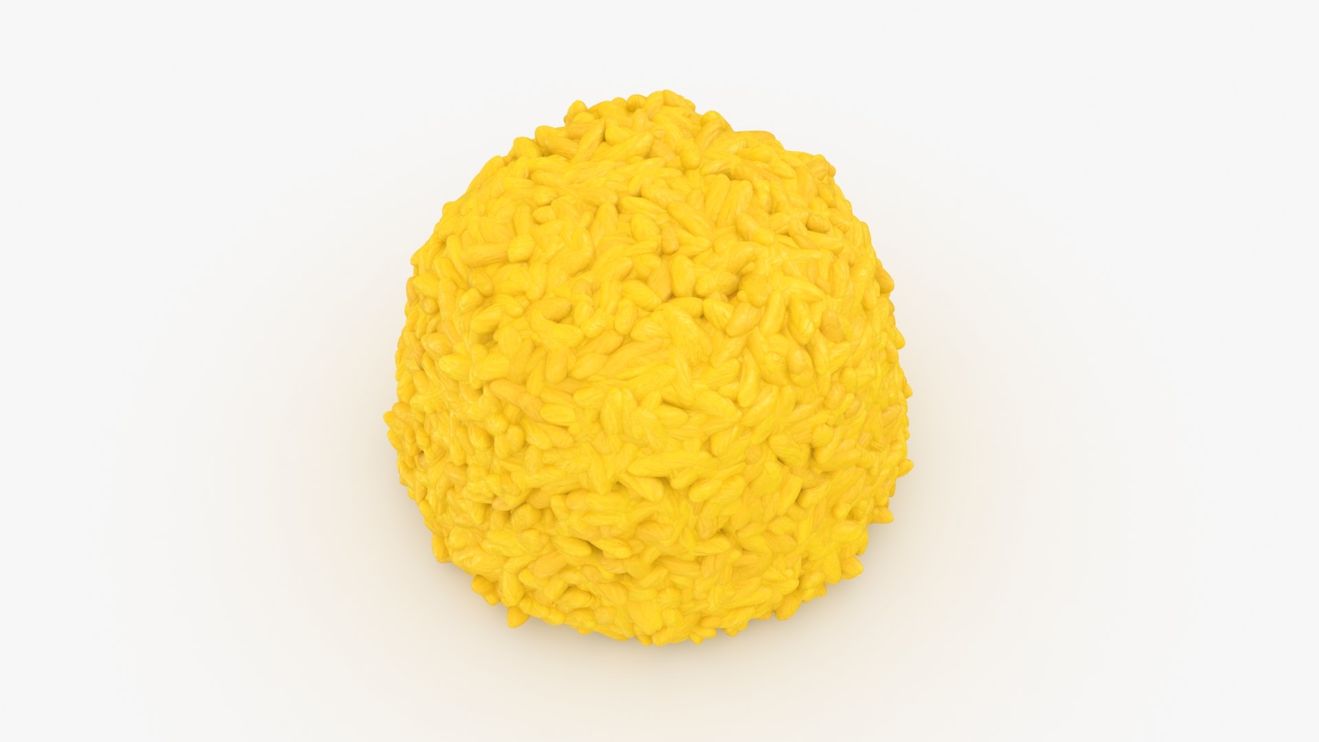 Pile Cooked Yellow Rice 2 3D Model - TurboSquid 2306706