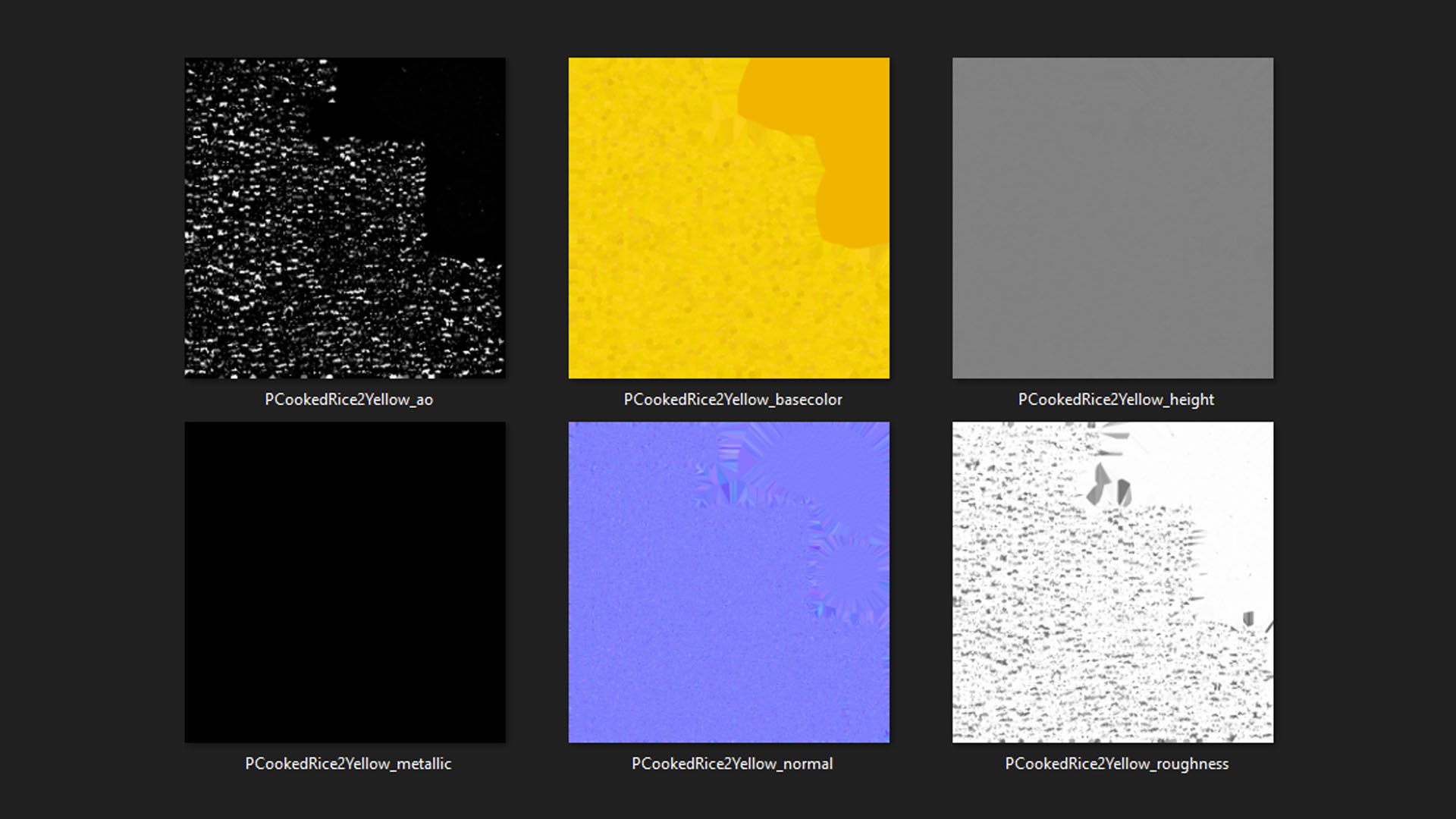 Pile Cooked Yellow Rice 2 3D Model - TurboSquid 2306706
