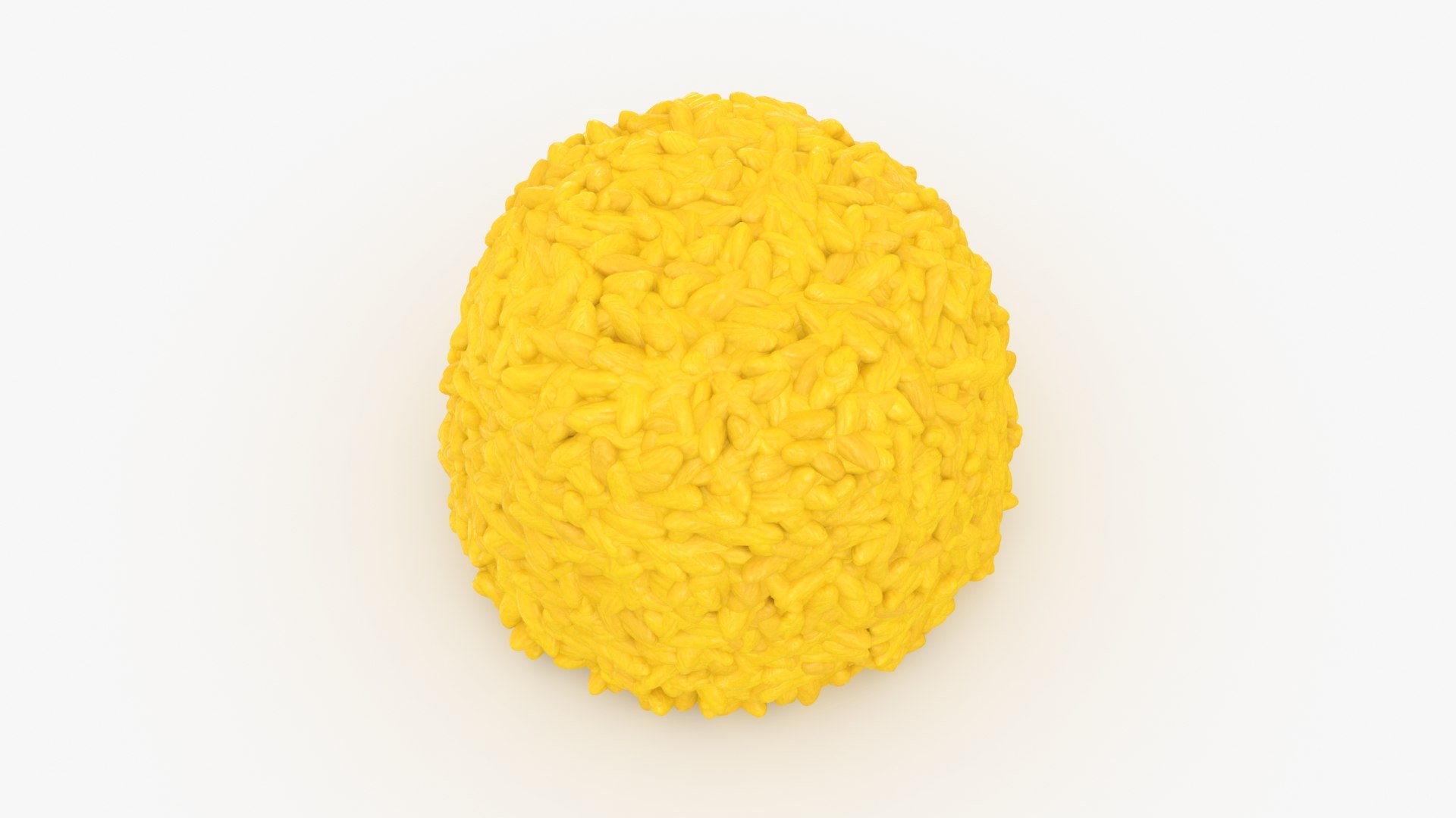 Pile Cooked Yellow Rice 2 3D Model - TurboSquid 2306706