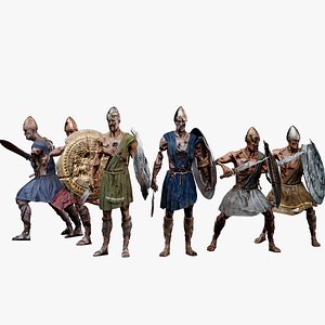 UNDEAD SPARTAN ILOTE PACK 3D model