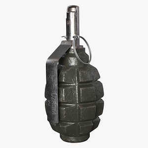 grenade f1 3d max