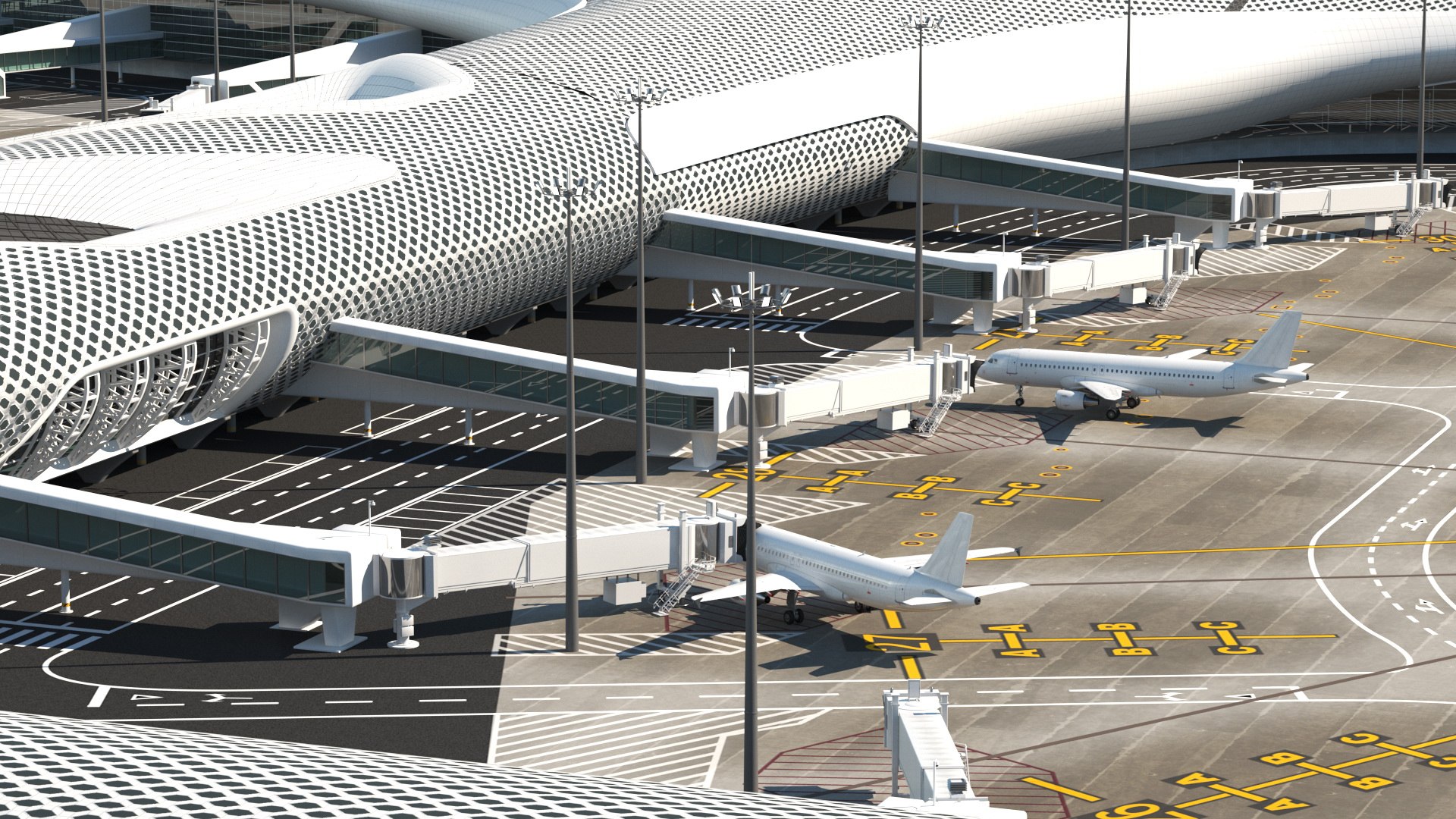 Airport Infrastructure with Aircrafts 3D https://p.turbosquid.com/ts-thumb/rE/UKjzw7/6V/airportinfrastructurewithaircraftsvray3dmodel005/jpg/1667436276/1920x1080/fit_q87/382a987ab7526aefa7e937c07cd057dcfd35678a/airportinfrastructurewithaircraftsvray3dmodel005.jpg