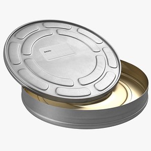 Video Film Reel Case 3D Model