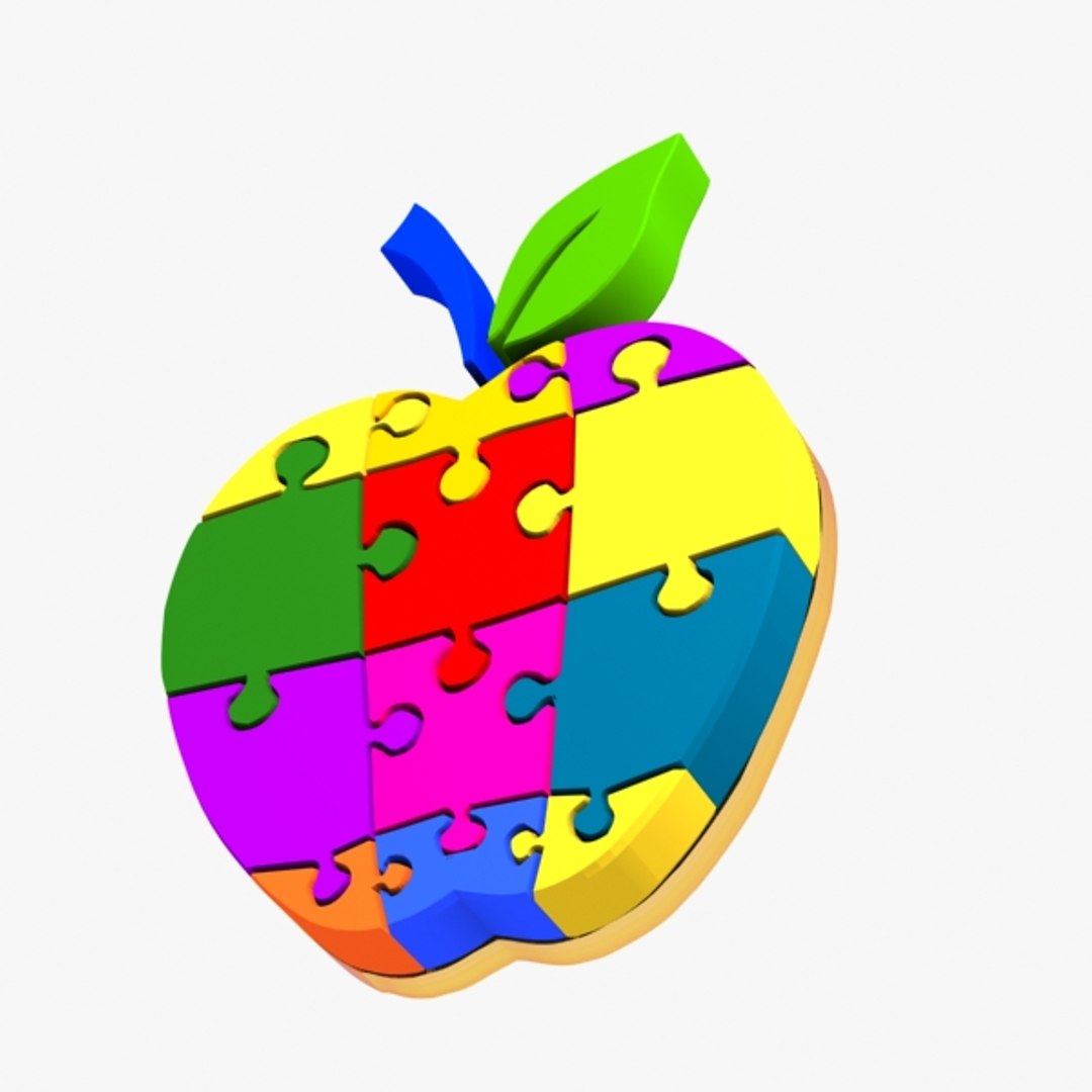 3d apple puzzle