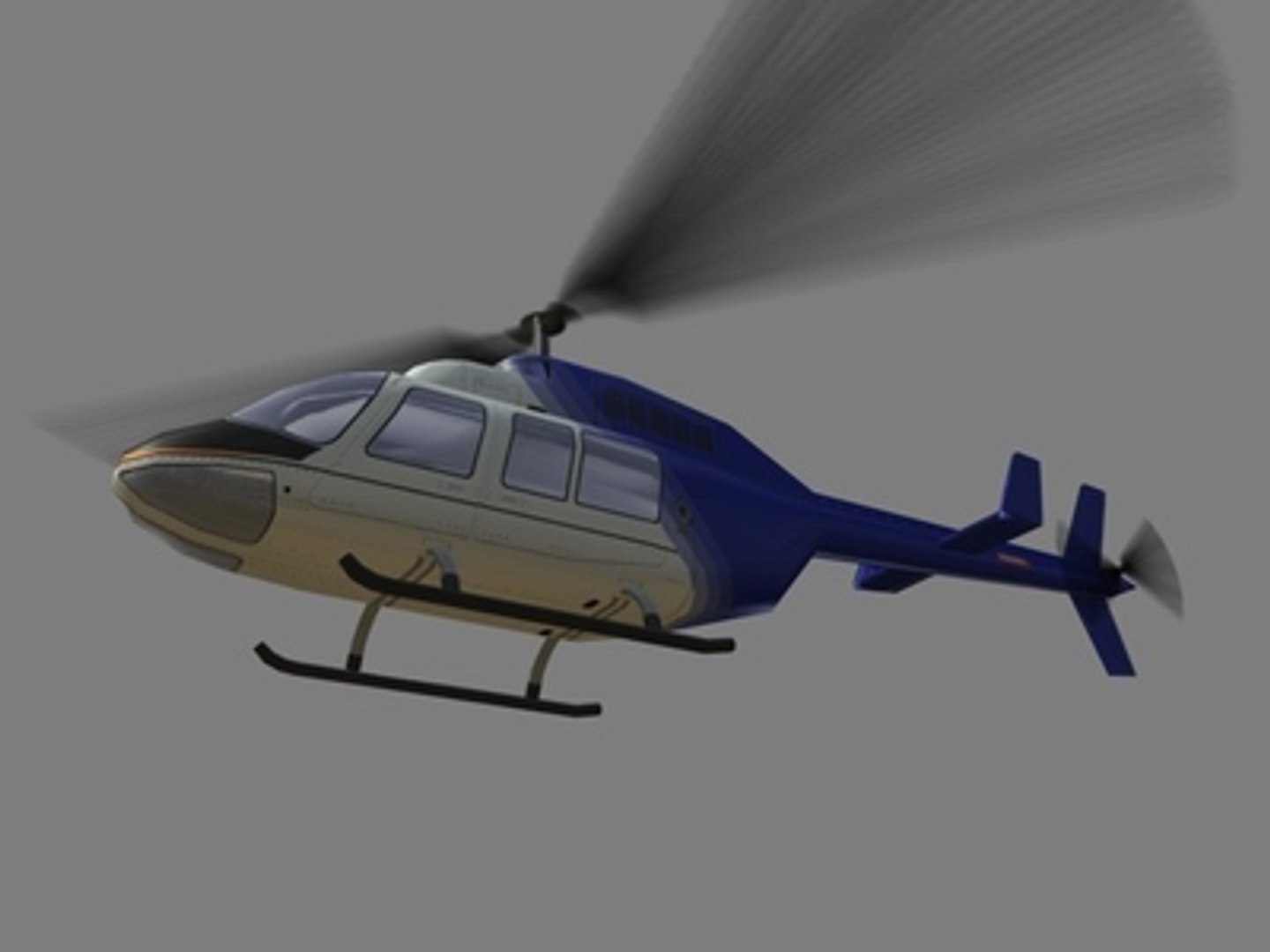 3d 3ds Jet Ranger