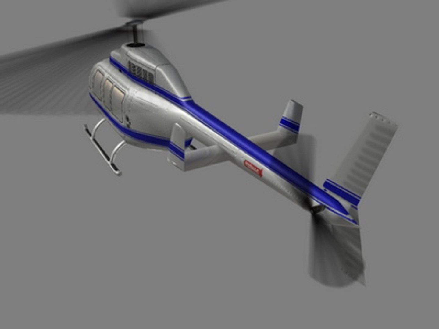 3d 3ds Jet Ranger