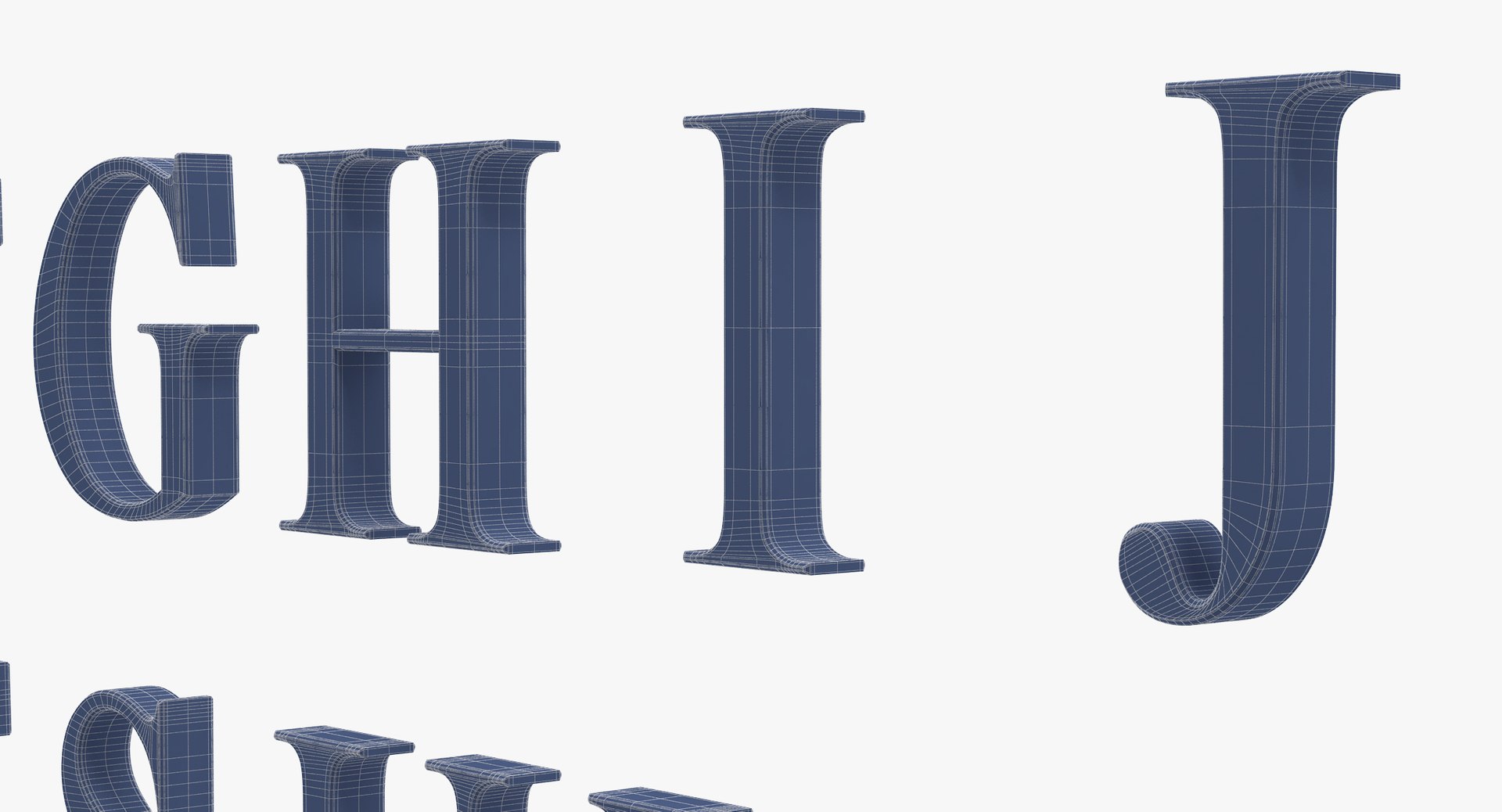  new roman letters 3d max Bildidee 