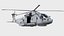 type 26 frigate merlin helicopter 3D model