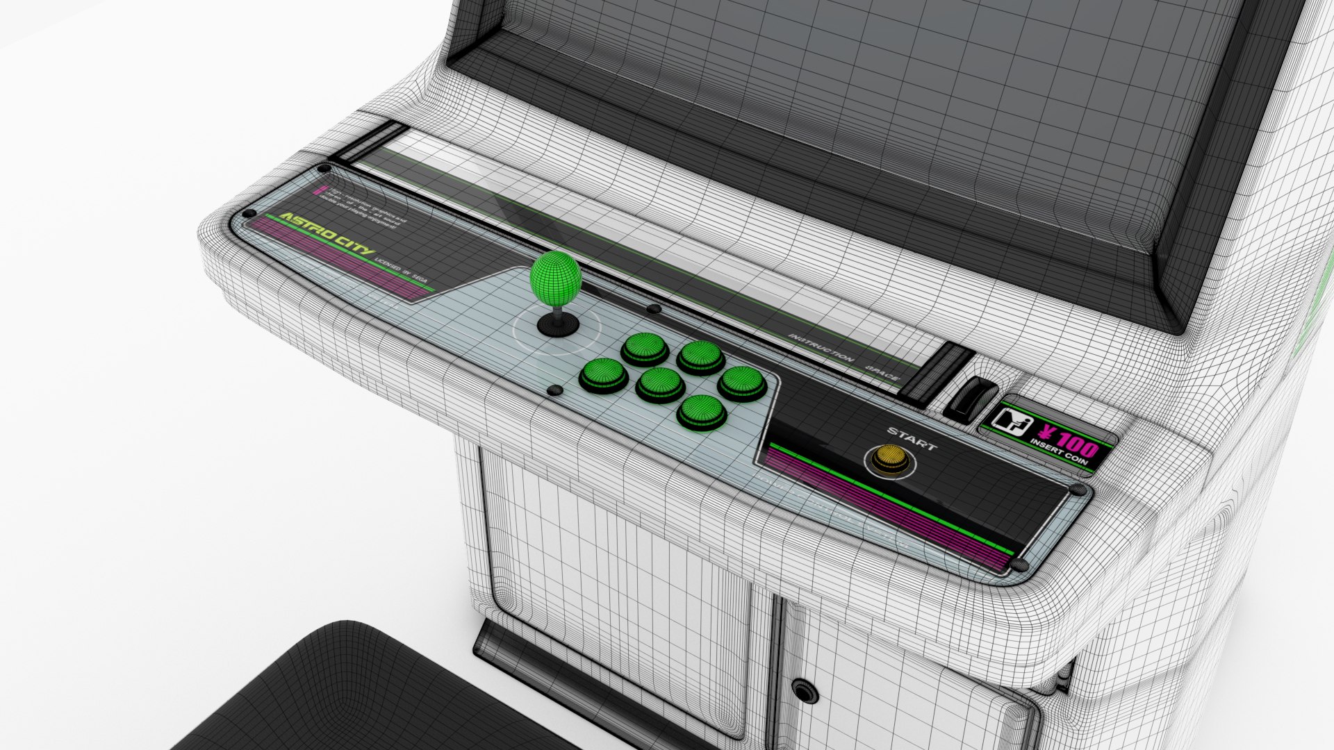 SEGA NEW ASTRO CITY - TurboSquid 2269408