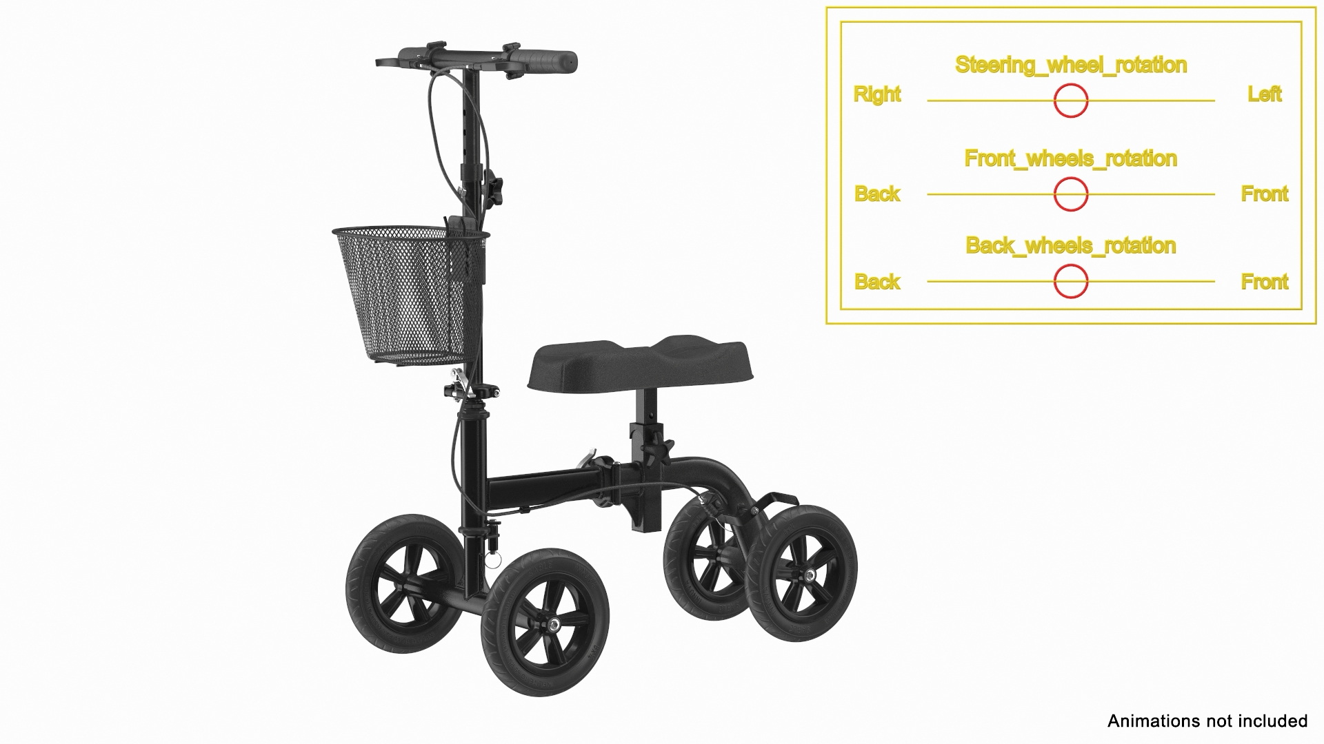 3D Black Knee Scooter Rigged https://p.turbosquid.com/ts-thumb/rE/sz4N2X/B8/black_knee_scooter_rigged_362/jpg/1687373747/1920x1080/turn_fit_q99/e74404a60692dcf87e18950f54d8baab1a872b68/black_knee_scooter_rigged_362-1.jpg