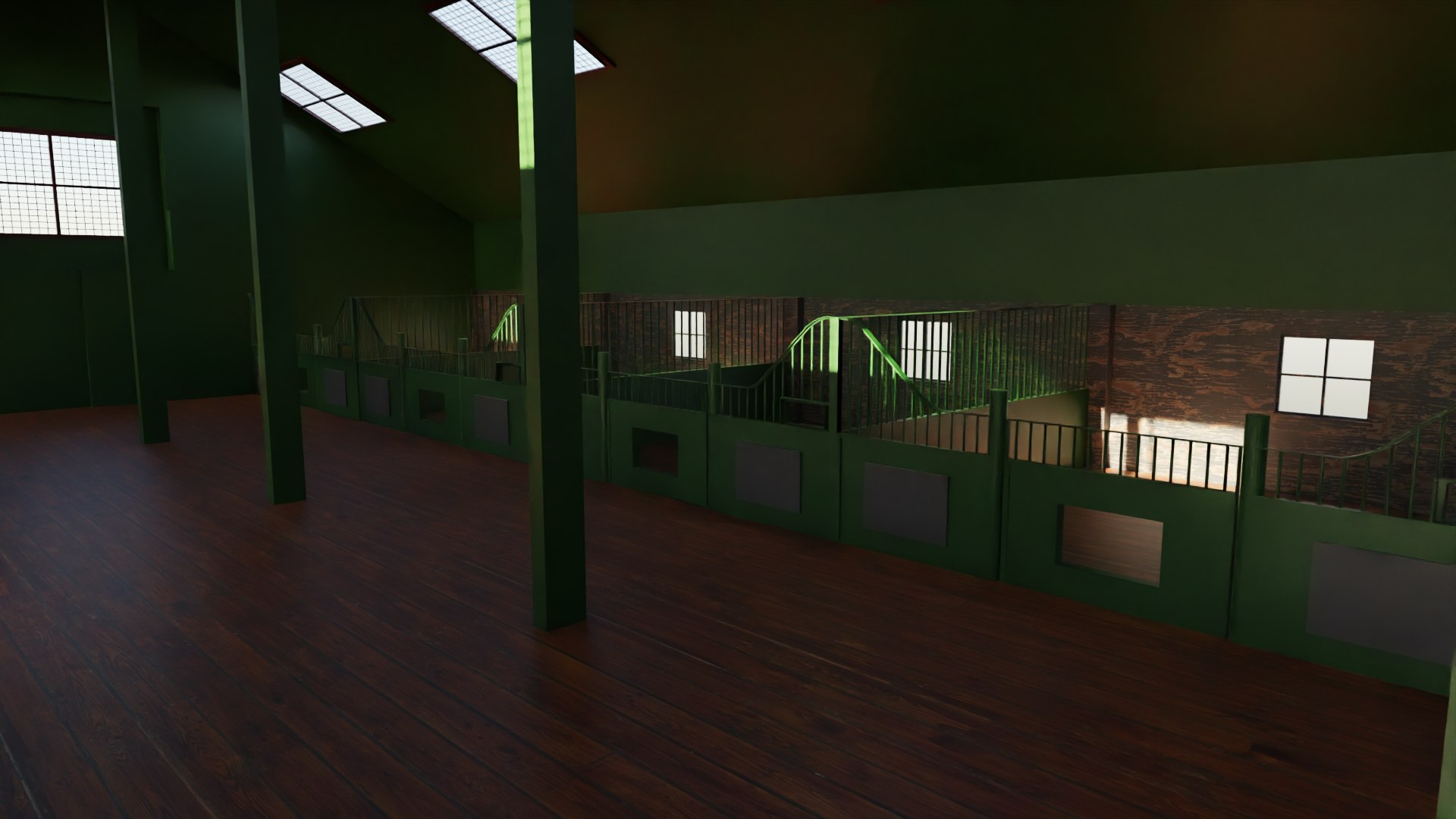 Horse Stable 3D - TurboSquid 2159196
