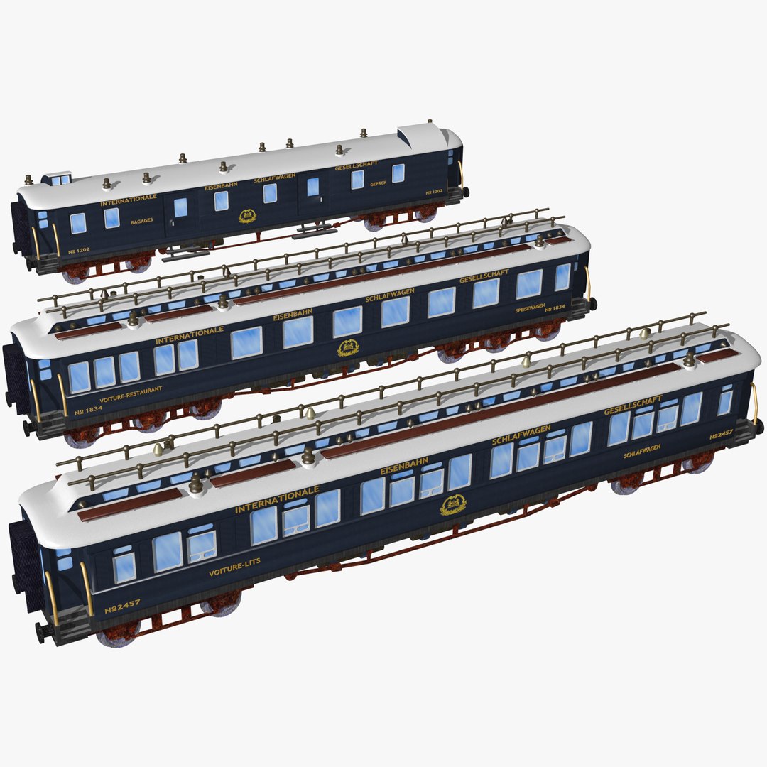 Simplon Orient Express Historic Passenger - Dining And Baggage Rail ...