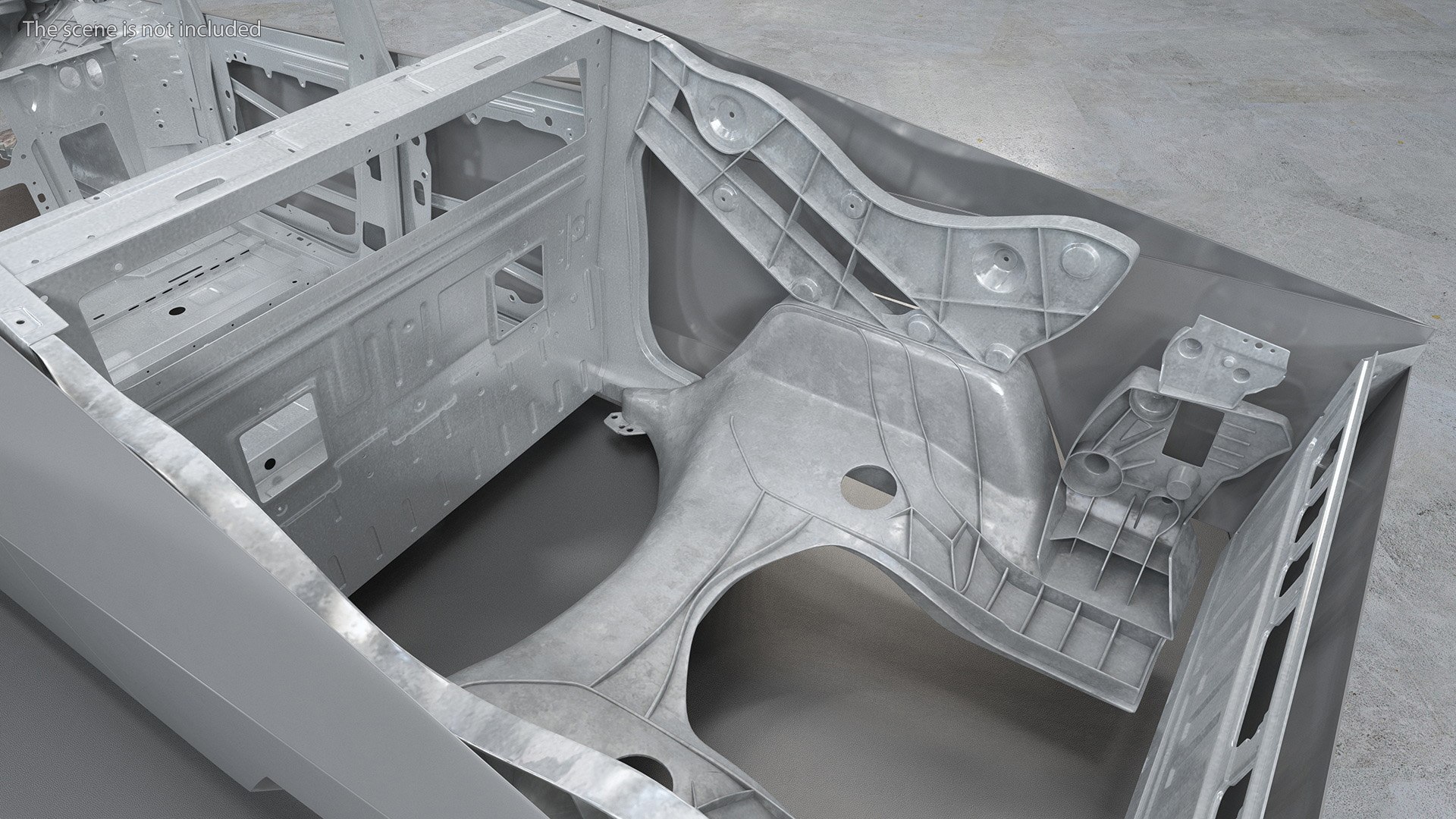 3D Tesla Cybertruck body frame model - TurboSquid 2164593