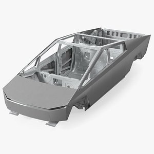 Tesla Cybertruck body frame