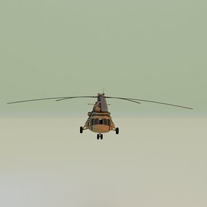 3D mil mi 17 model