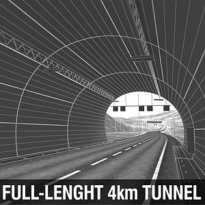 Tunnel with Terrain 3D