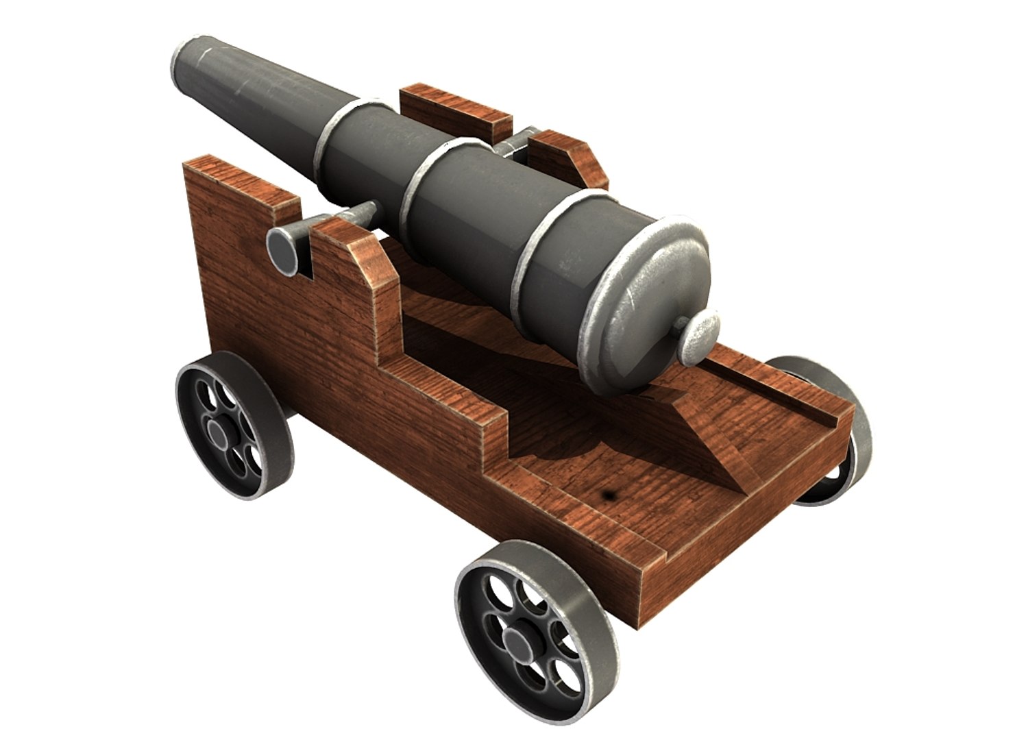 Medieval Cannon 3d - Turbosquid 1556927