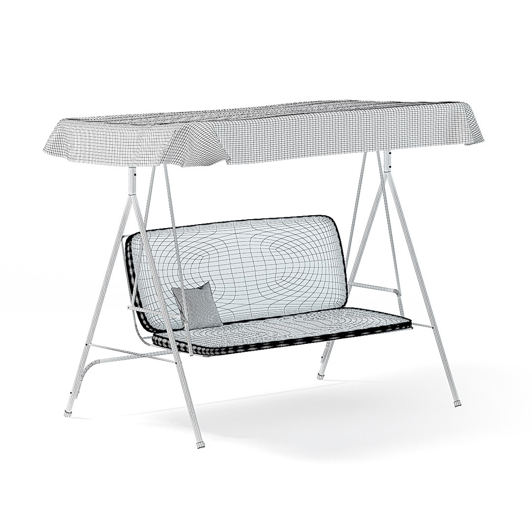 Black garden swing chair clearance