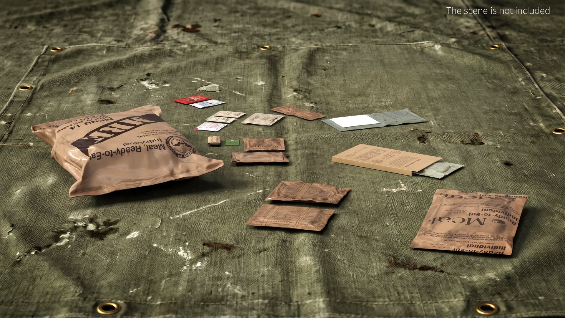 3D US Military MRE Ration Pack with Food model https://p.turbosquid.com/ts-thumb/rF/BE7dU3/Te/us_military_mre_ration_pack_with_food_003/jpg/1777515422/1920x1080/fit_q87/7f141ea25d72e64b0517a11063debf7792b01703/us_military_mre_ration_pack_with_food_003.jpg