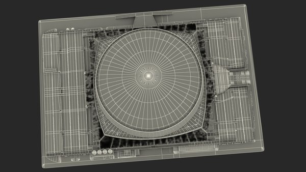 modelo 3d Estadio Caesars Superdomo - TurboSquid 2015826