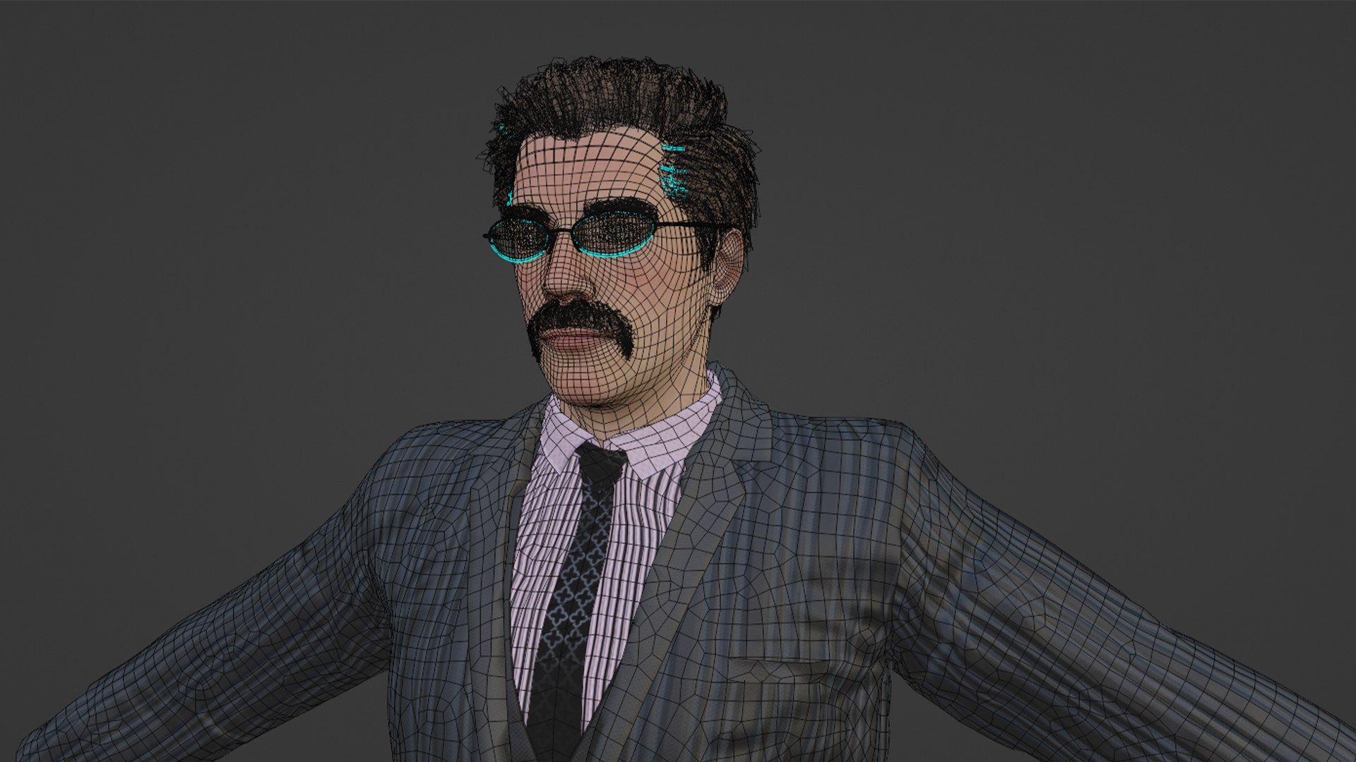 3D Realistic Rigged Professional Business Man Character 3D Model Model ...
