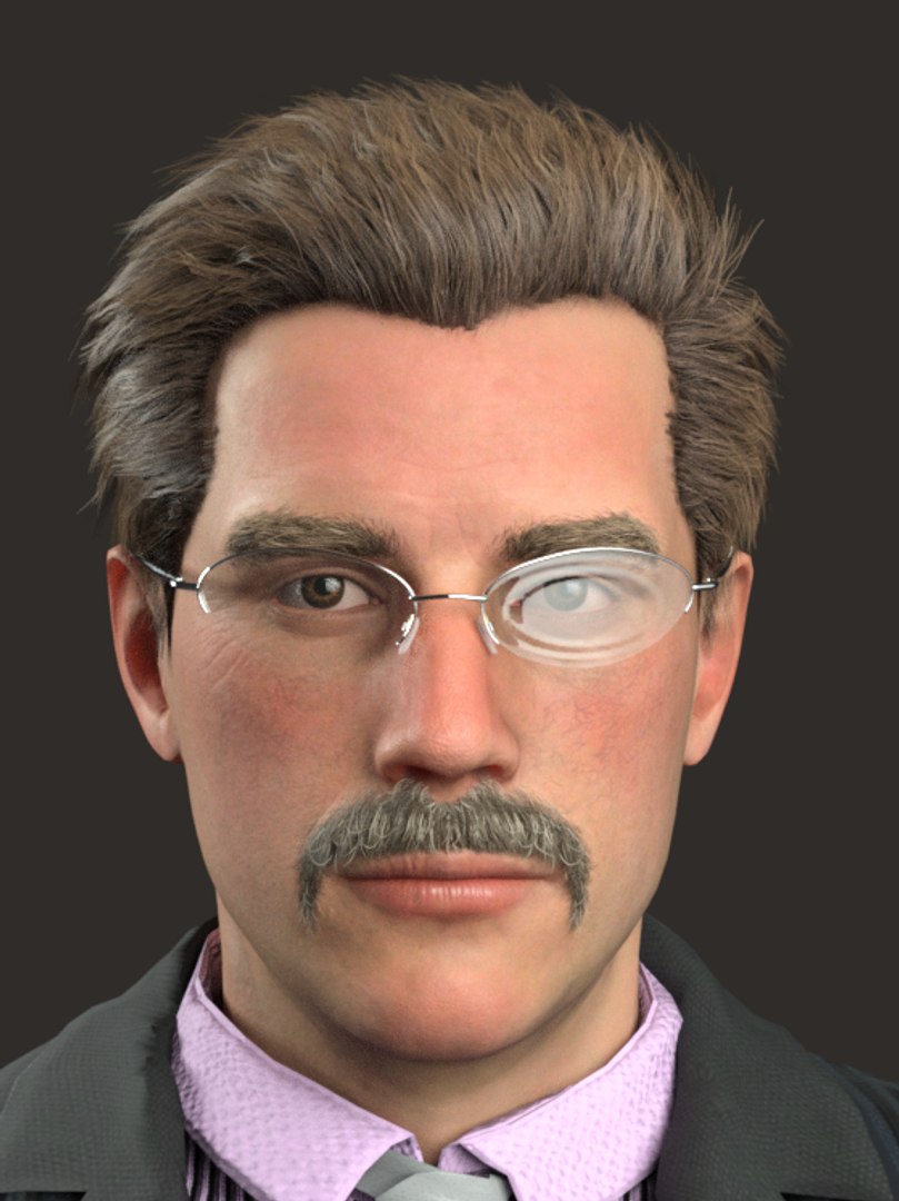 3D Realistic Rigged Professional Business Man Character 3D Model Model ...