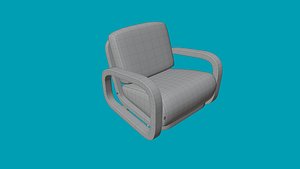 3D model Luxurious Chair