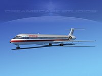McDonnell Douglas MD-80 American Airlines