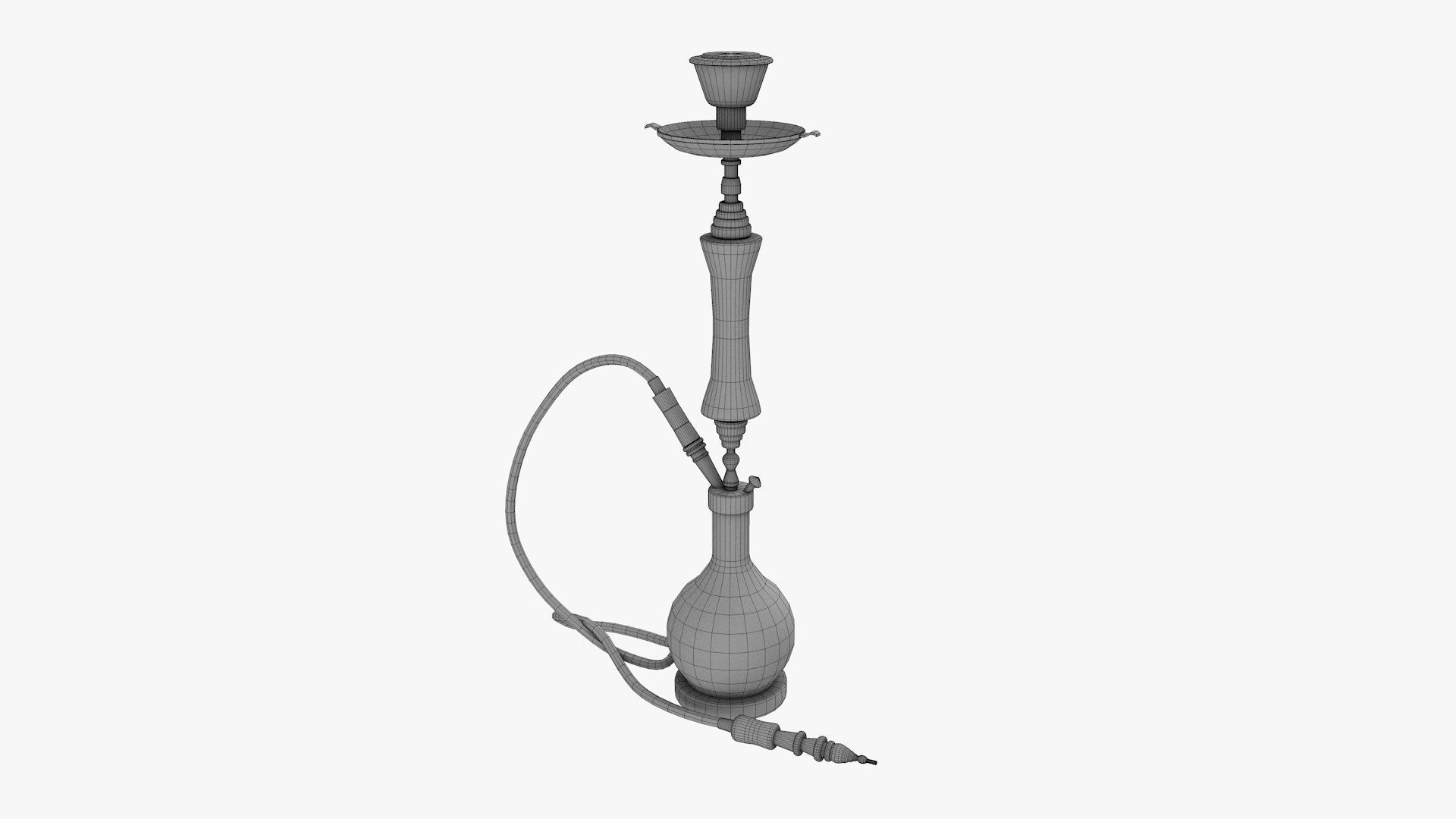 3D Shisha Waterpipe - TurboSquid 1844576
