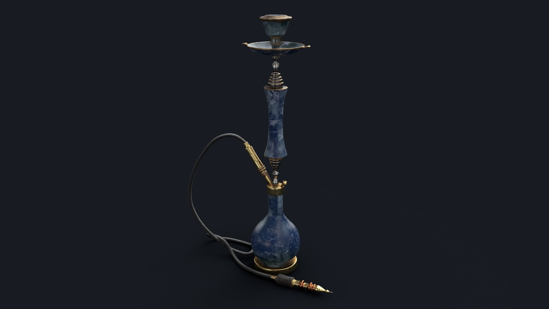 3D Shisha Waterpipe - TurboSquid 1844576