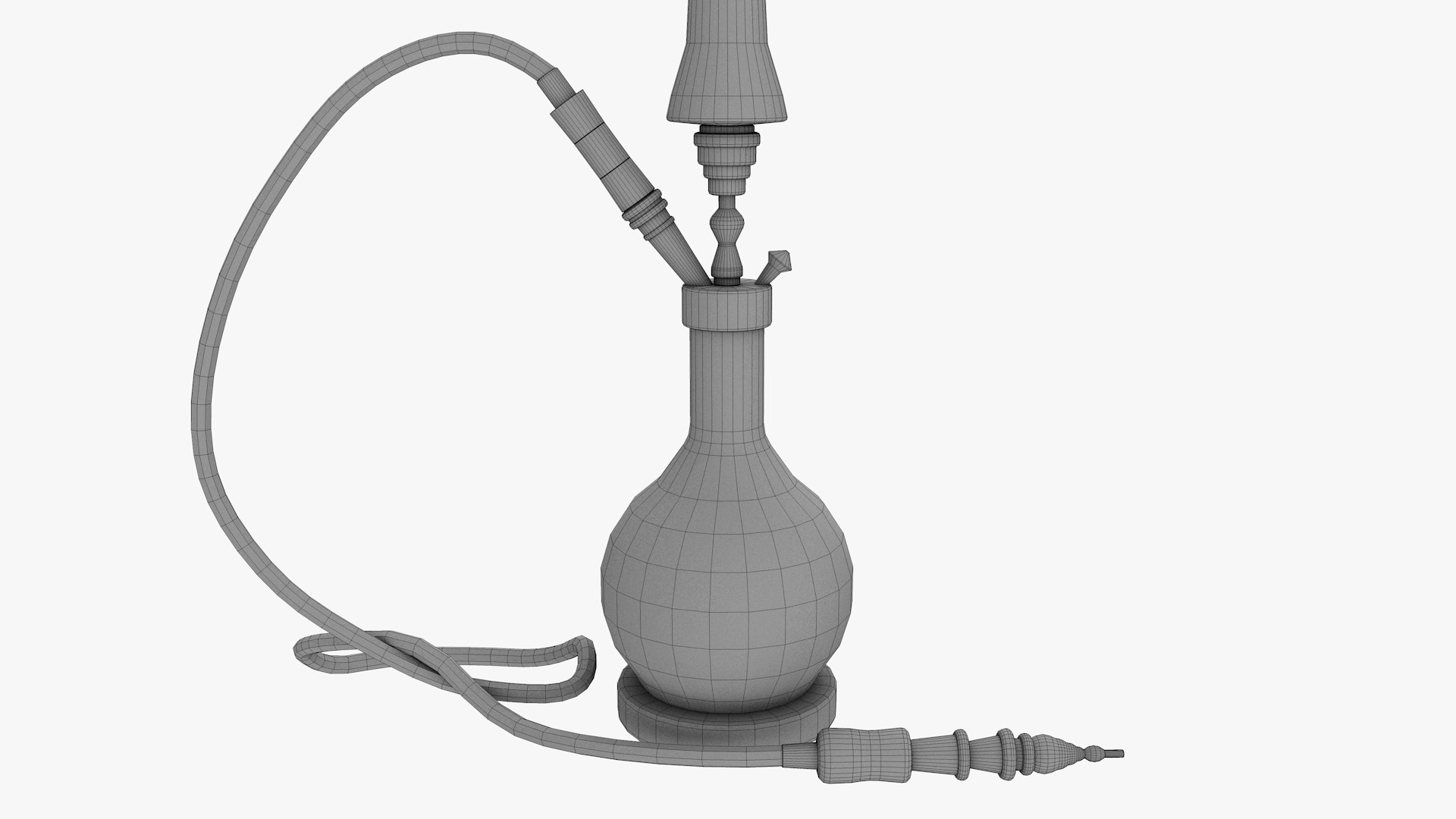 3D Shisha Waterpipe - TurboSquid 1844576
