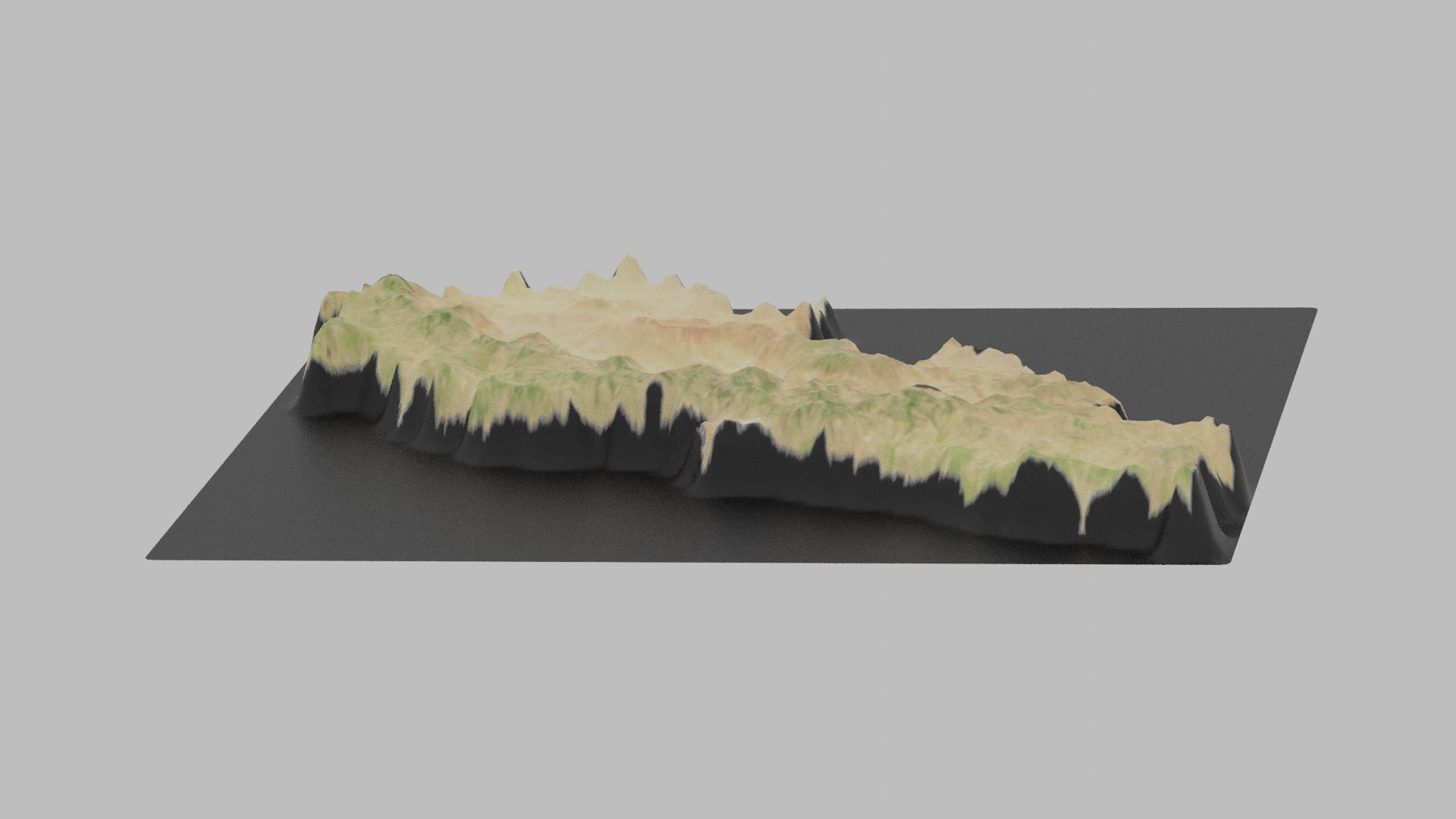 Lebanon Map Country 3D Model TurboSquid 2076230   R C 