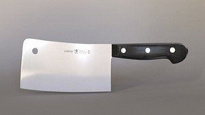 meat cleaver 3D model