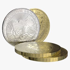Coleccion Monedas Oro y Plata Silver and Gold Coins Collection