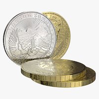 Coleccion Monedas Oro y Plata Silver and Gold Coins Collection