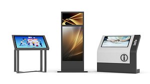 Electronic Kiosk Collection 3D model