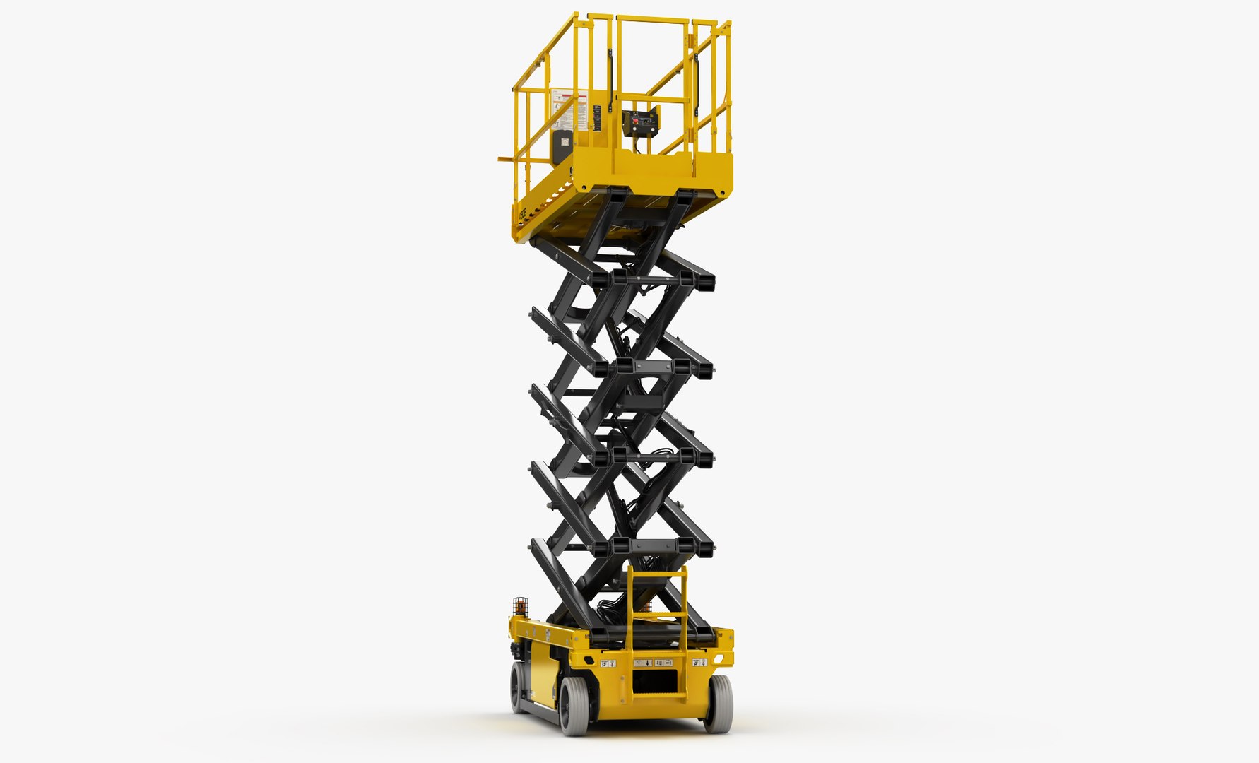 3D Scissor Lift Generic V1 - TurboSquid 2296982