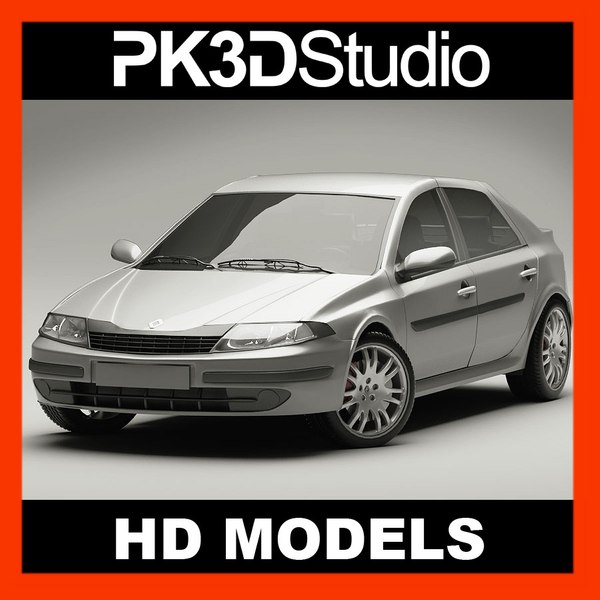 renault laguna ii 3d model
