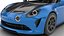 Alpine A100R 2023 model 3D